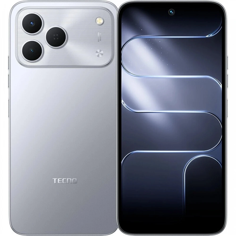 Смартфон TECNO Spark 50 KN4n KN4n Titanium Gray 256 Гб, 8 Гб