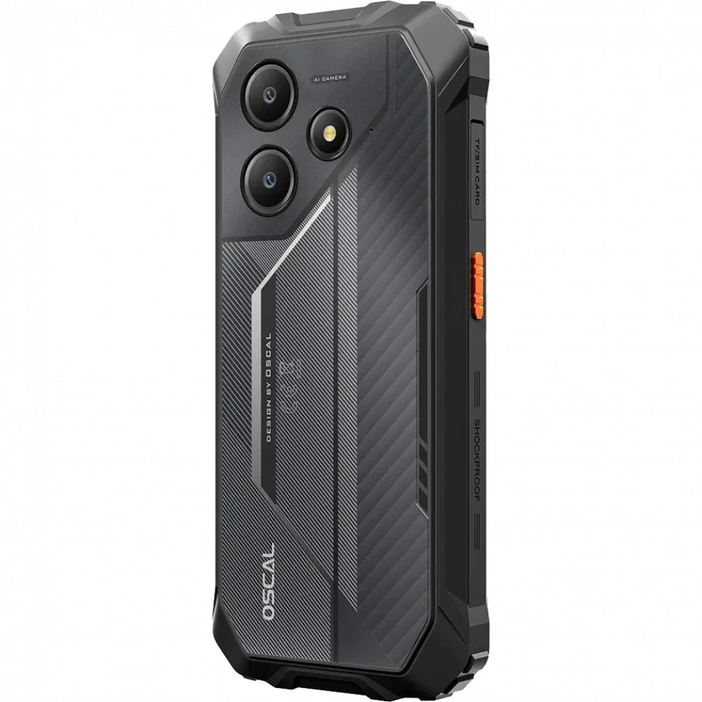 Смартфон Oscal Marine 2 Black Marine 2 6+256GB Black 256 Гб, 6 Гб