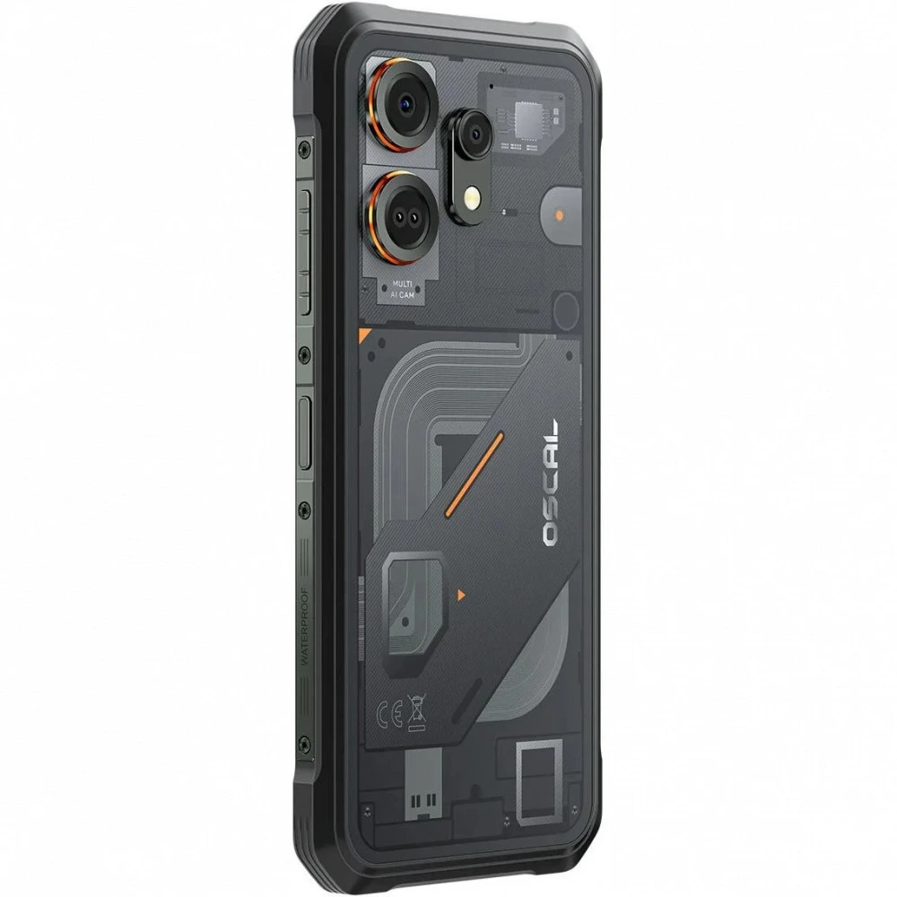 Смартфон Oscal Marine 3 Black Marine 3 8+128GB Black 128 Гб, 8 Гб