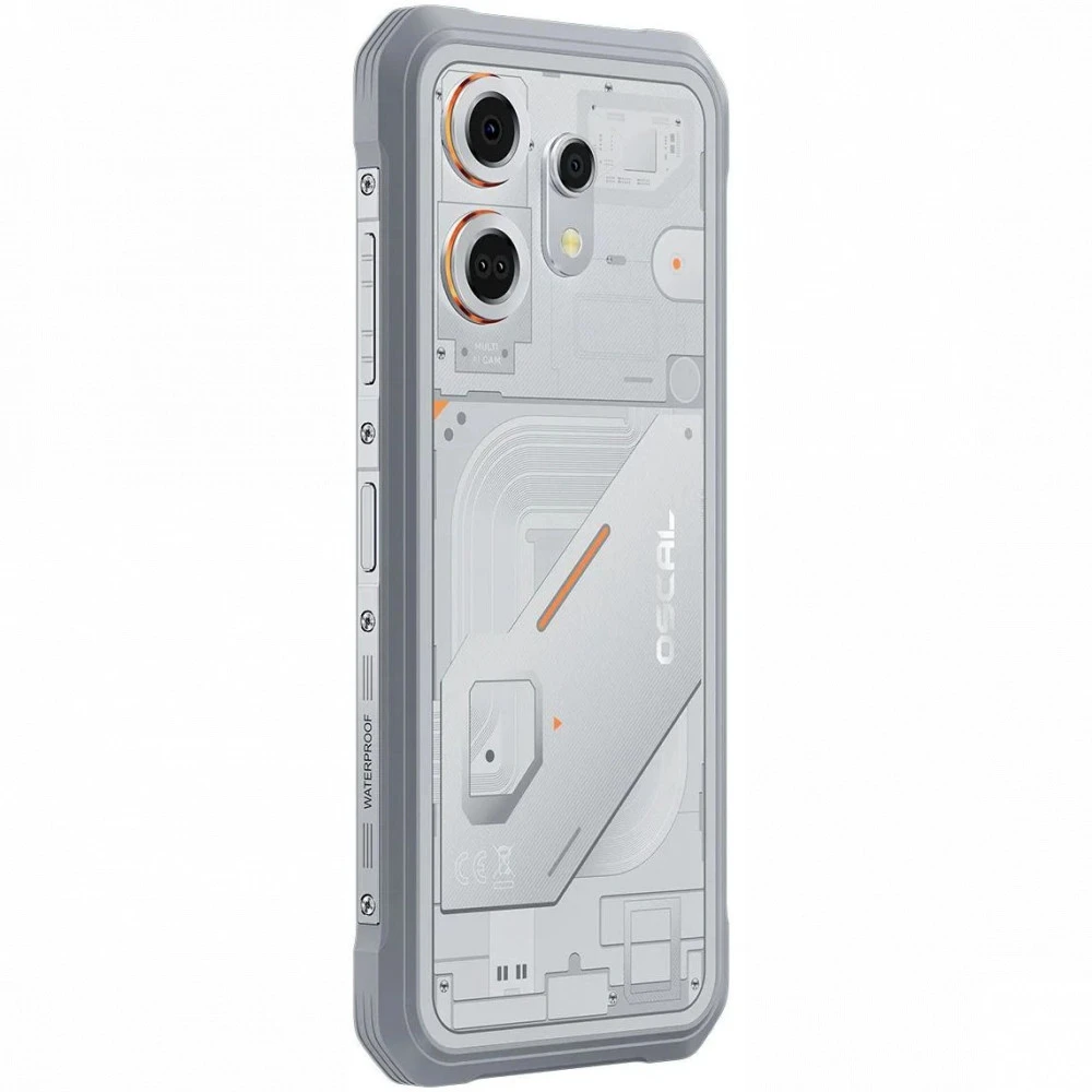 Смартфон Oscal Marine 3 White Marine 3 8+128GB White 128 Гб, 8 Гб