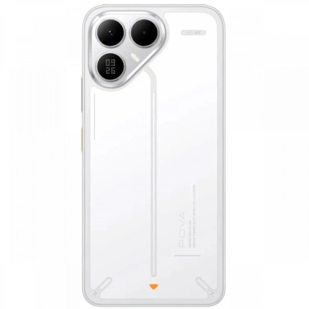 Смартфон TECNO Pova 8 5G LK6 128+8 ARC WHITE 128 Гб, 8 Гб