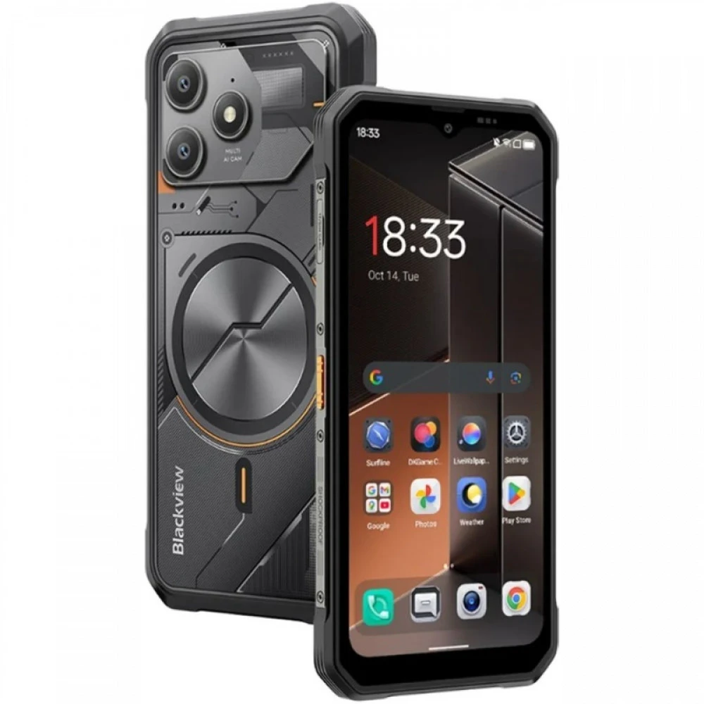 Смартфон Blackview FORT 100 Черный BVFORT100-6128BLK 128 Гб, 6 Гб