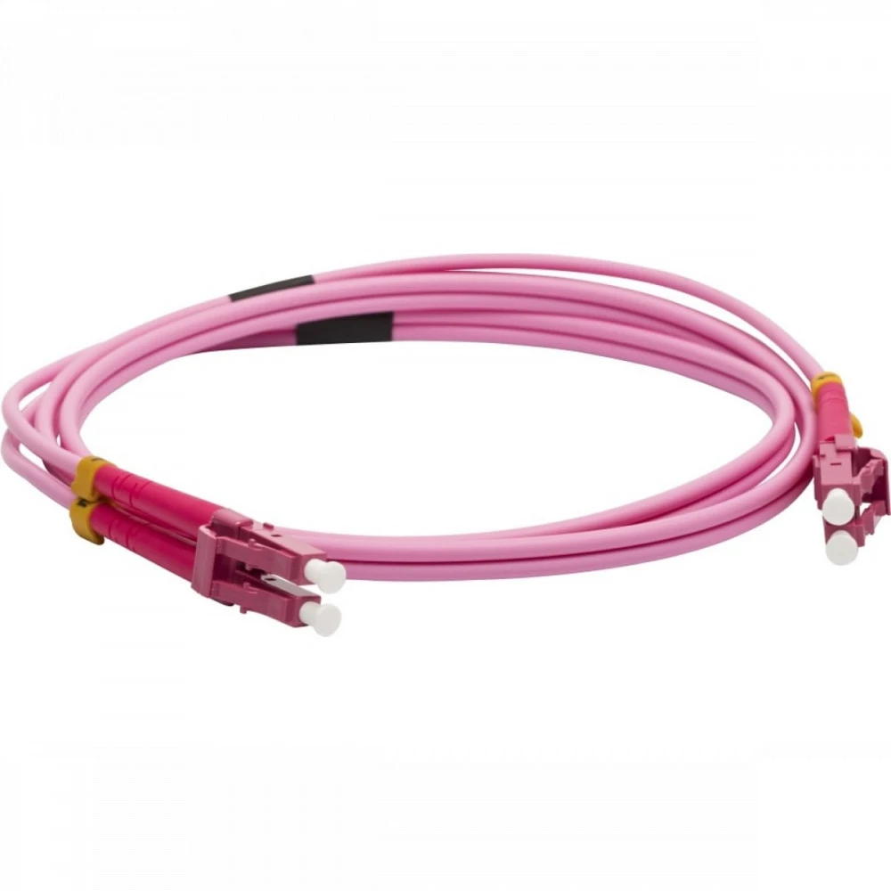 Оптический патч-корд LANMASTER LAN-2LC-2LC/OM4-1.0