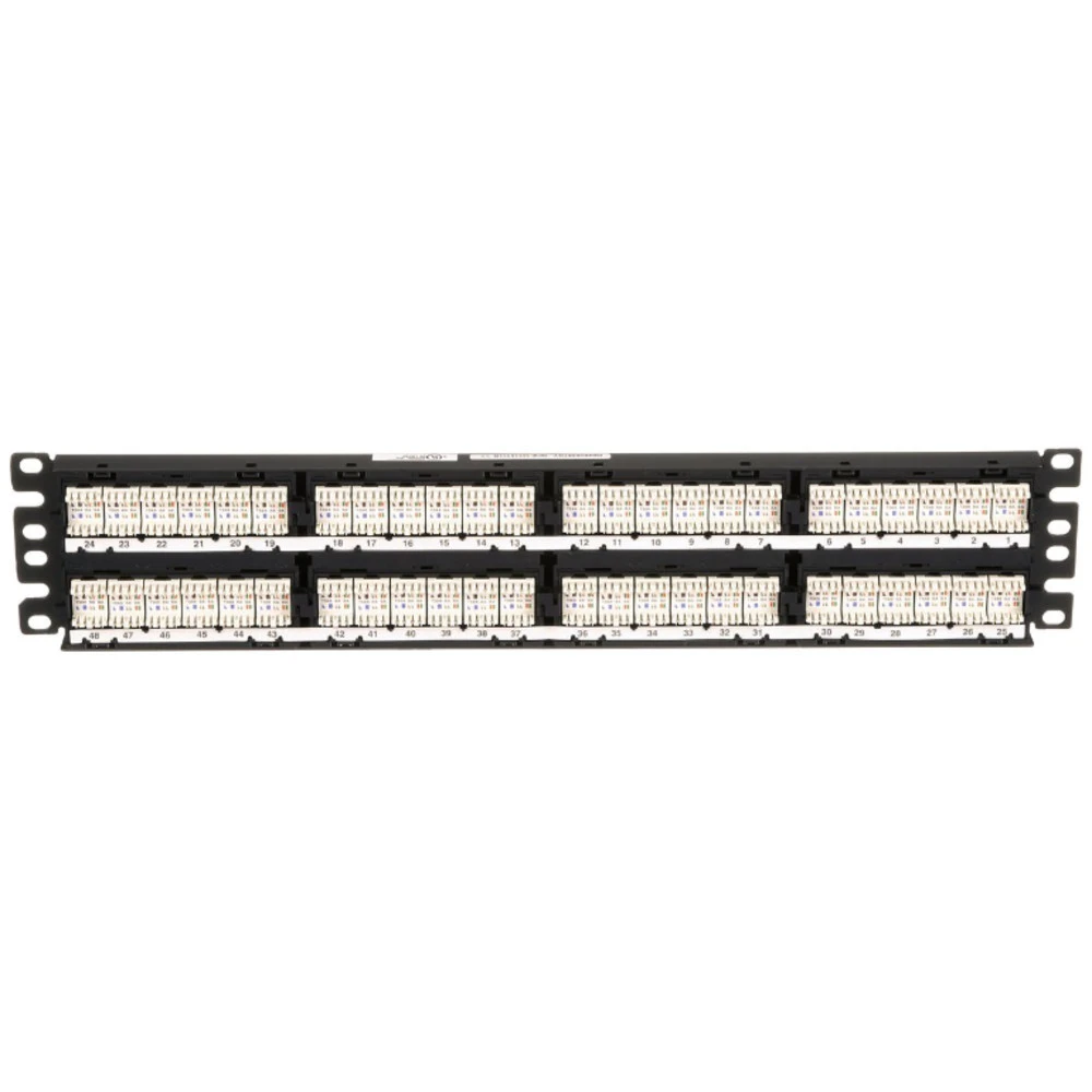 Патч-панель Panduit DP485E88TGY 48 портов, Flat, Cat. 5e