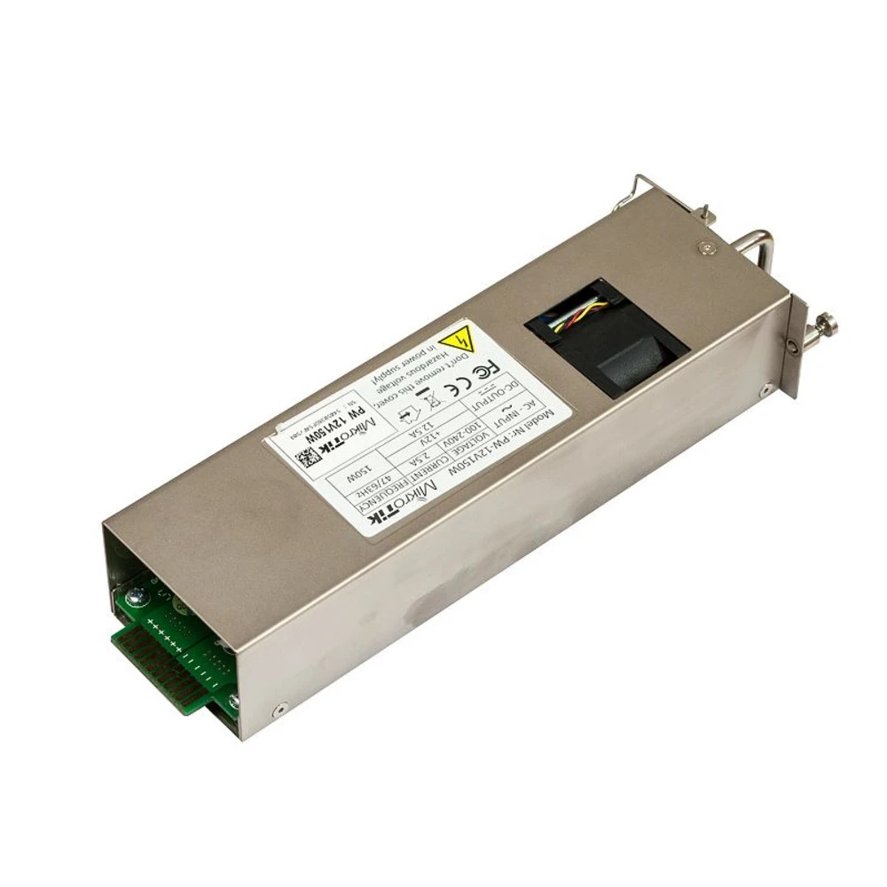 Серверный блок питания Mikrotik 12POW150 1U, 150 Вт