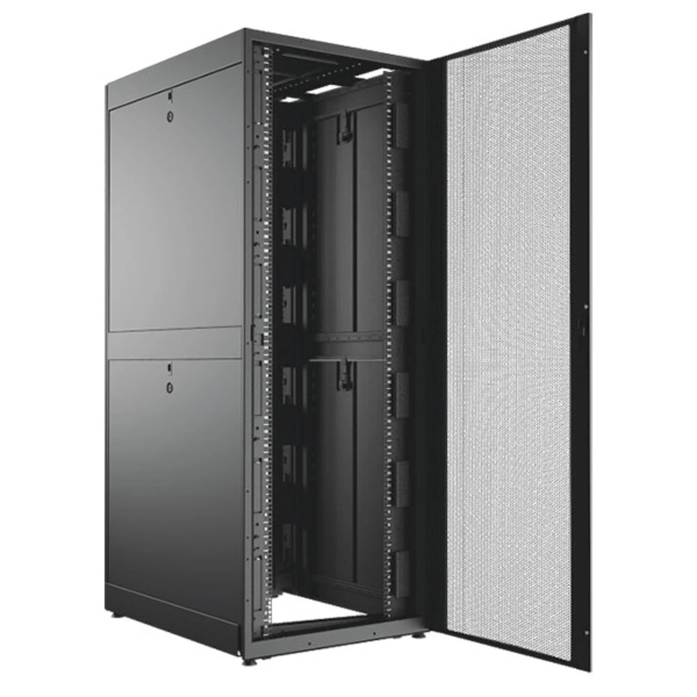 Серверный шкаф C3 Solutions 42U 800*1200,черный, дверь перф. C3.RF4209