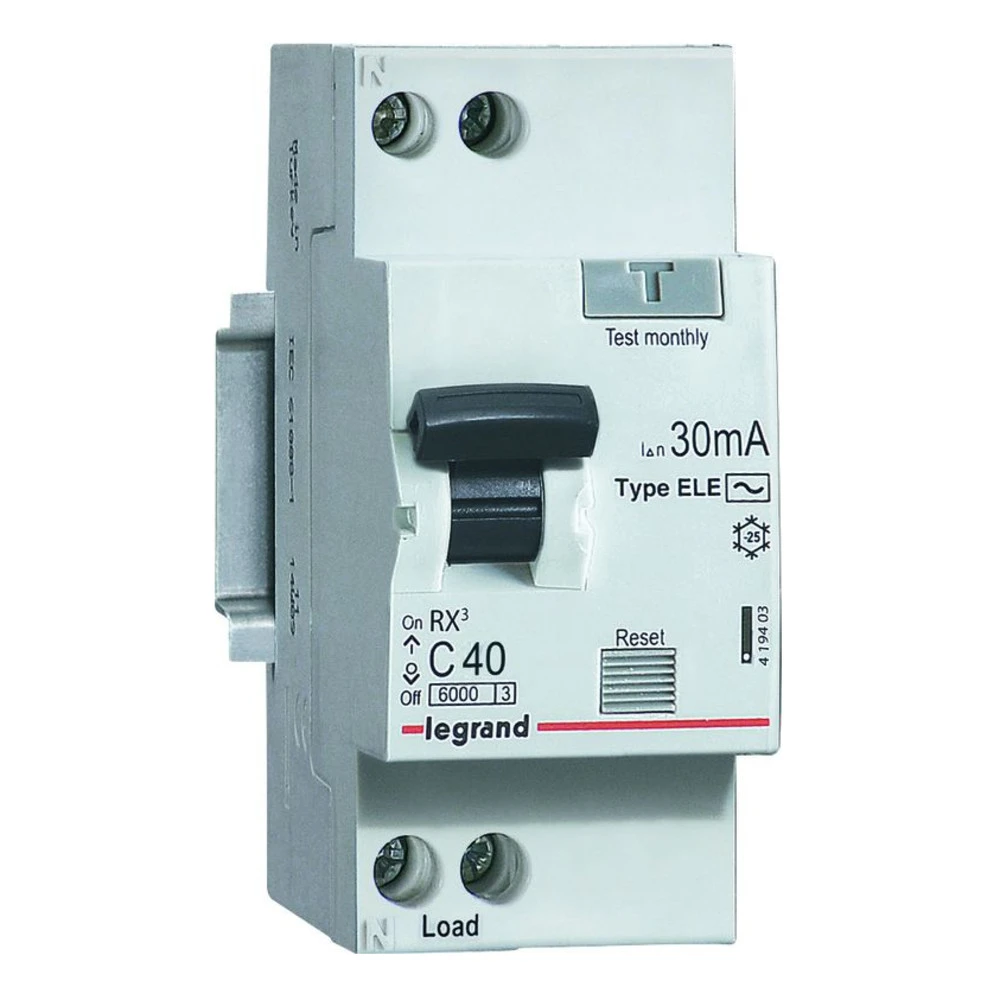 Аксессуар для серверного шкафа Legrand Rx3 Авдт 30ма 40а 1п+Н Ac 419403