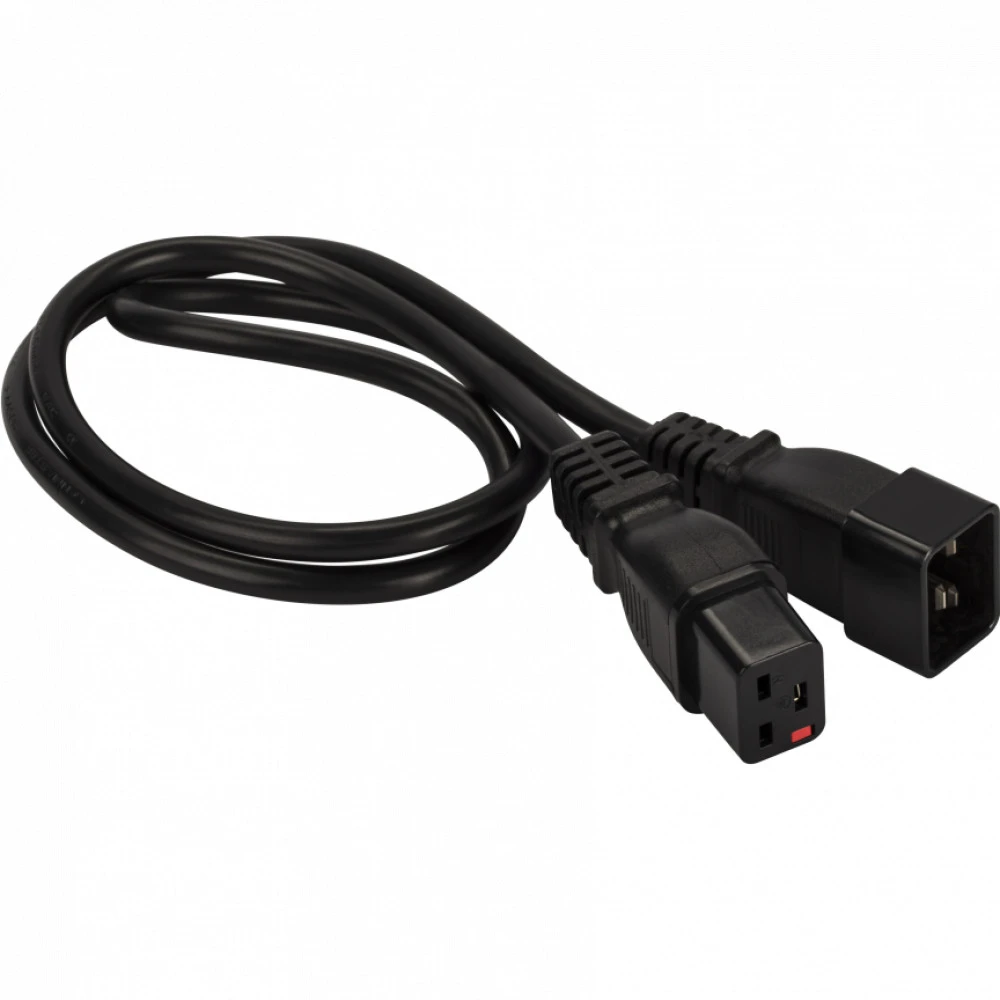 Кабель питания LANMASTER LAN-PP19L/20-1.0-BK