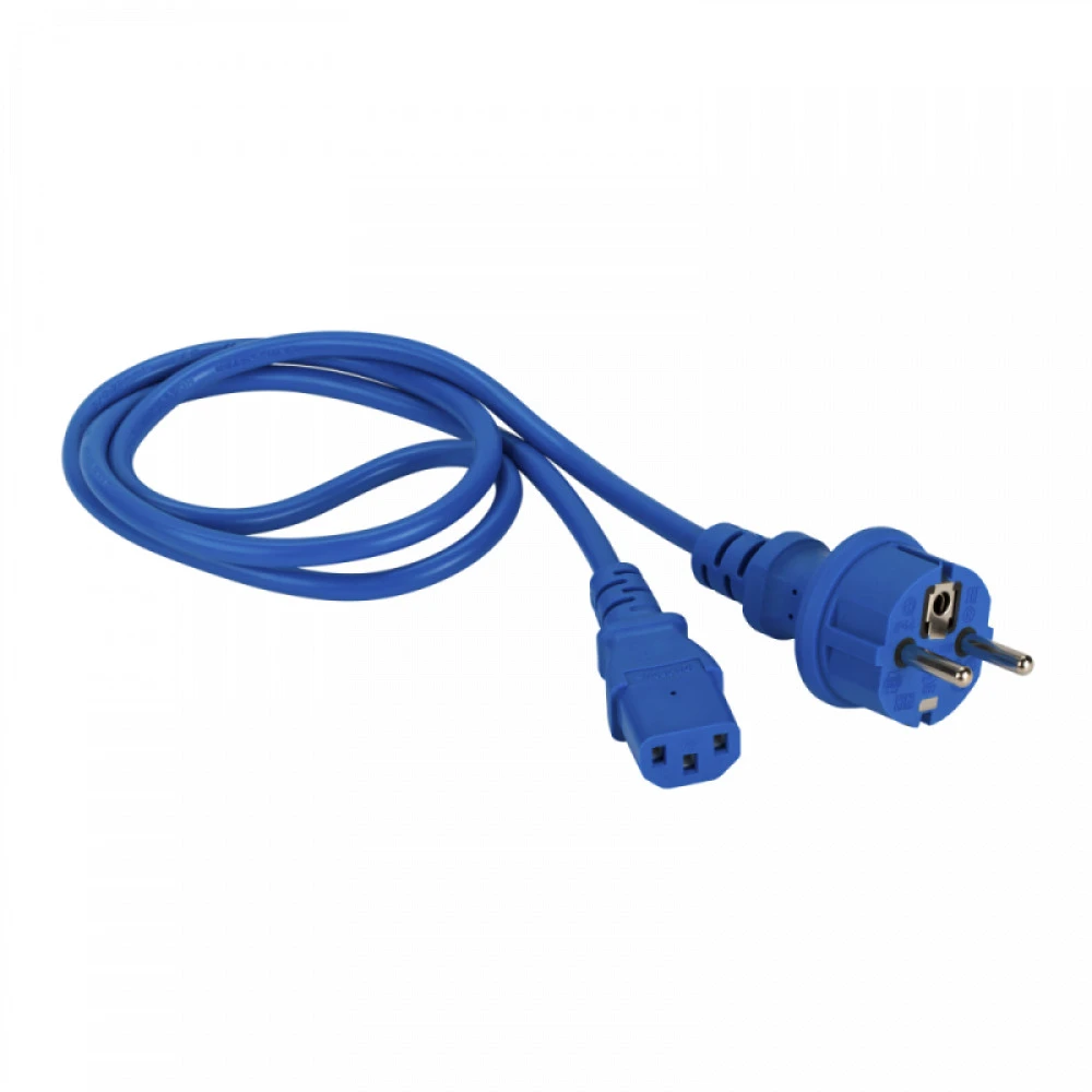 Кабель питания LANMASTER LAN-PP13/SH-3.0-BL