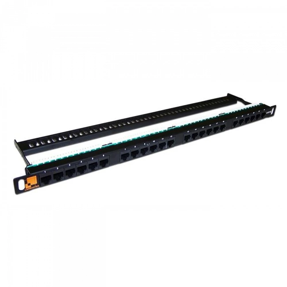 Патч-панель LANMASTER LAN-PPC24U6 24 порта, UTP, Cat. 6