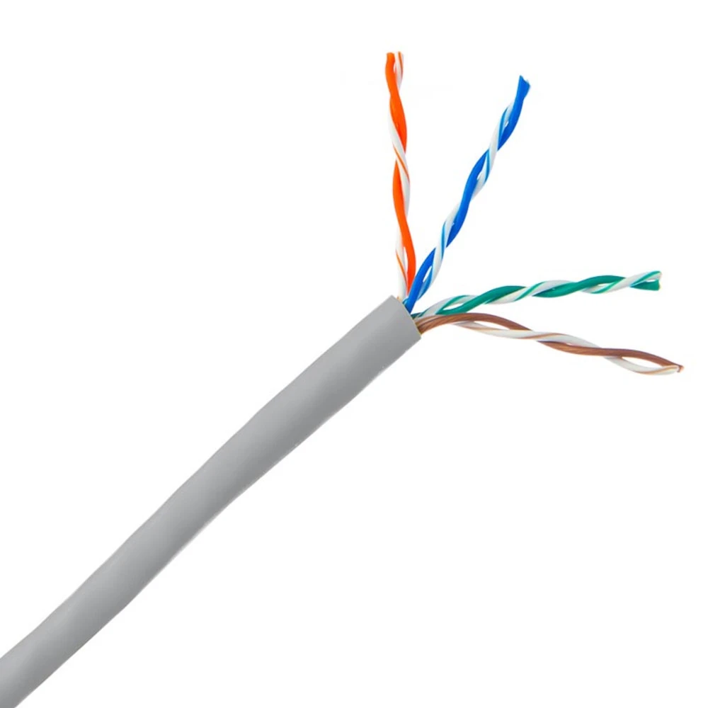 Кабель витая пара LANMASTER UTP CCA, 4 пары, Кат.5e, PVC NM-UTP5E4PR-CCA