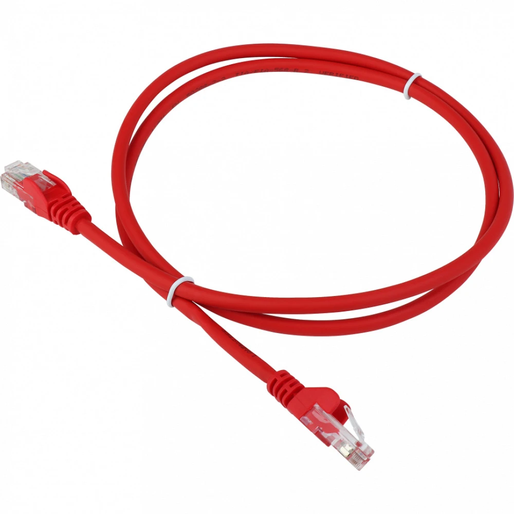 Патч-корд LANMASTER LAN-PC45/U5E-1.0-RD