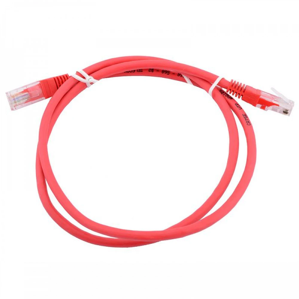 Патч-корд Buro UTP-5E-1M-R
