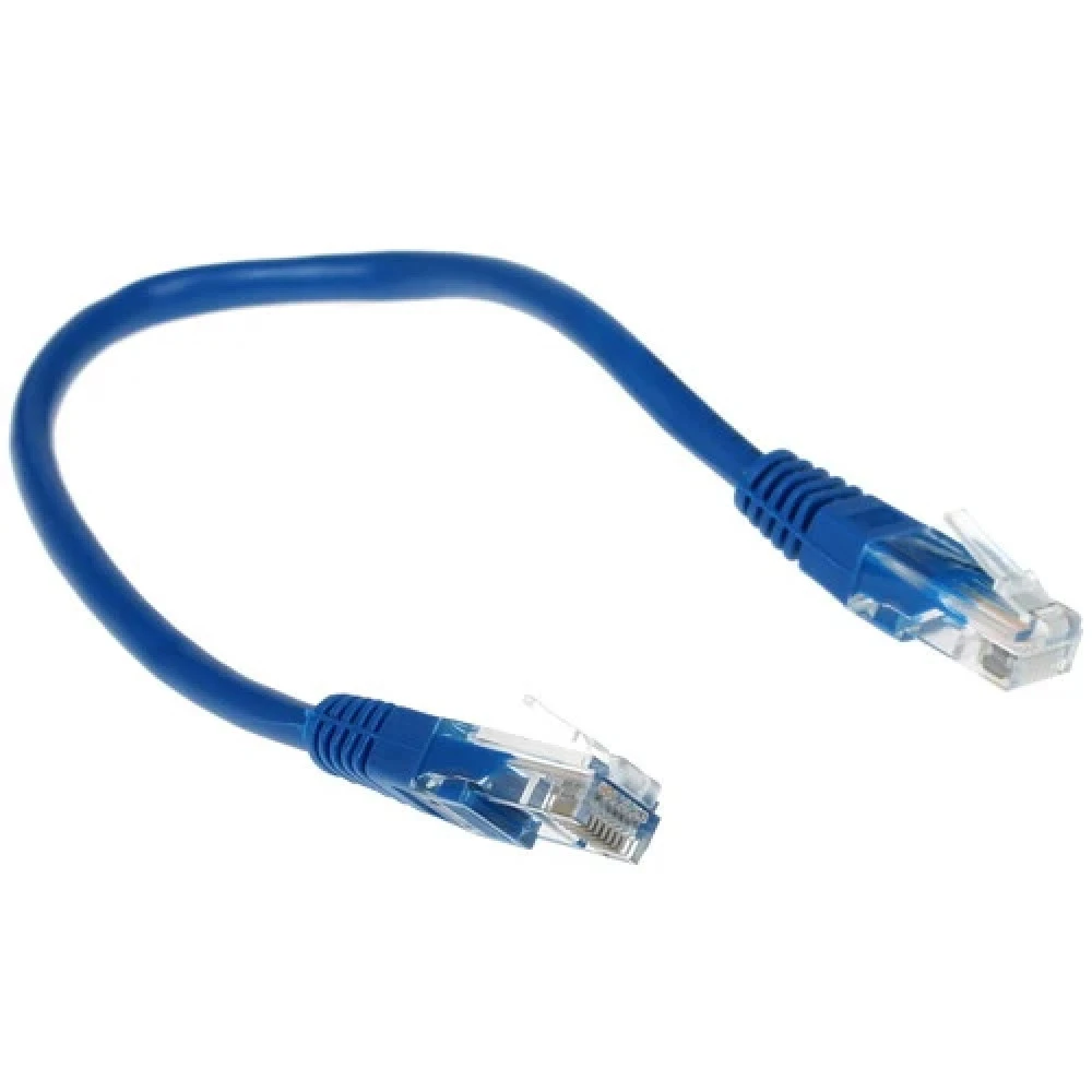 Патч-корд Cablexpert PP12-0.25M/B