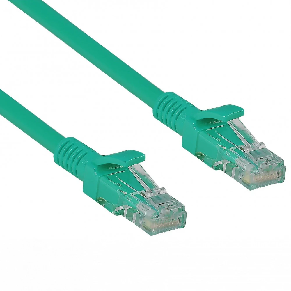 Патч-корд ExeGate UTP-RJ45-RJ45-5e-1,5M-GN EX258669RUS