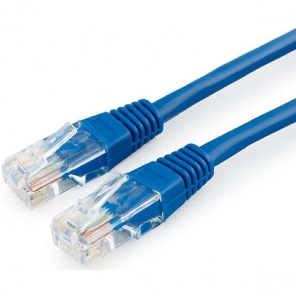 Патч-корд Cablexpert Cat. 5e (1м) синий PP10-1M/B