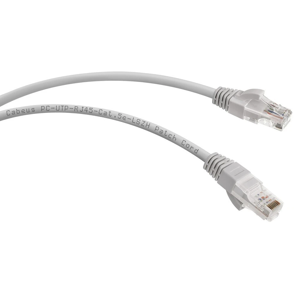 Патч-корд Cabeus PC-UTP-RJ45-Cat.5e-0.3m