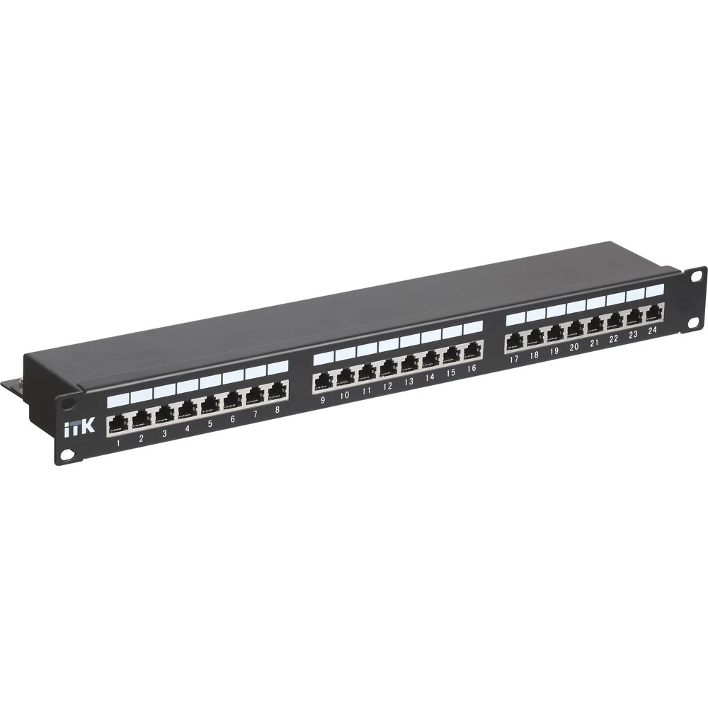 Патч-панель ITK PP24-1UC5ES-D05 24 порта, STP, Cat. 5e