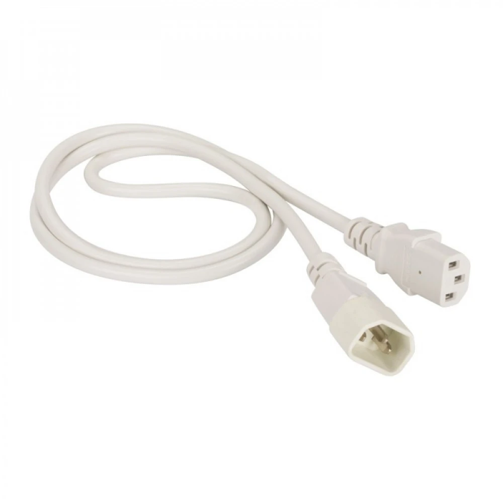 Кабель питания LANMASTER LAN-PP13/14-1.8-WH