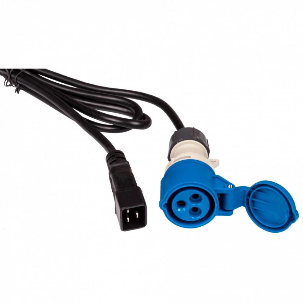 Кабель питания LANMASTER LAN-PP9F/20-2.5-BK