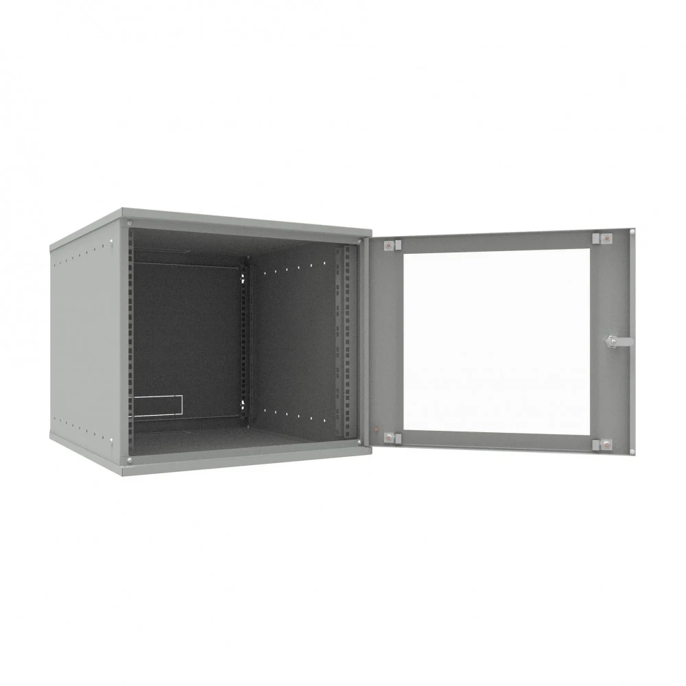 Серверный шкаф SNR 9U, 523х600х465мм серия LITE (стеклянная дверь) SNR-TWC-9-GDL