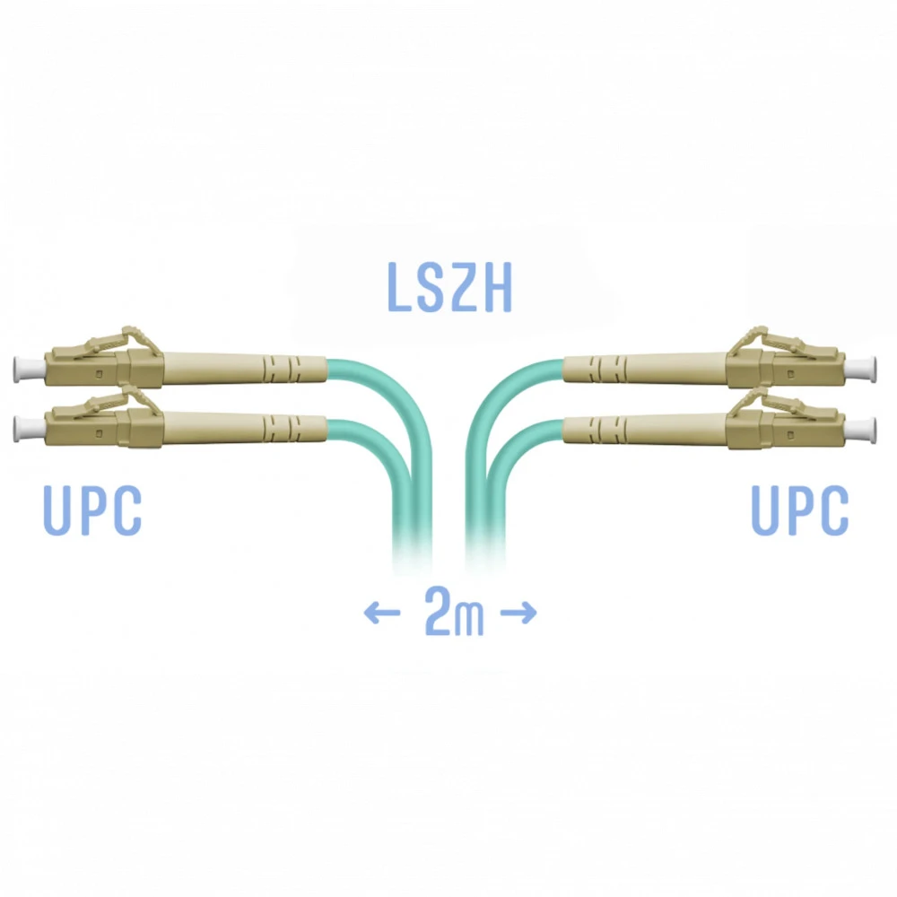 Оптический патч-корд SNR SNR-PC-LC/UPC-MM-DPX-2m