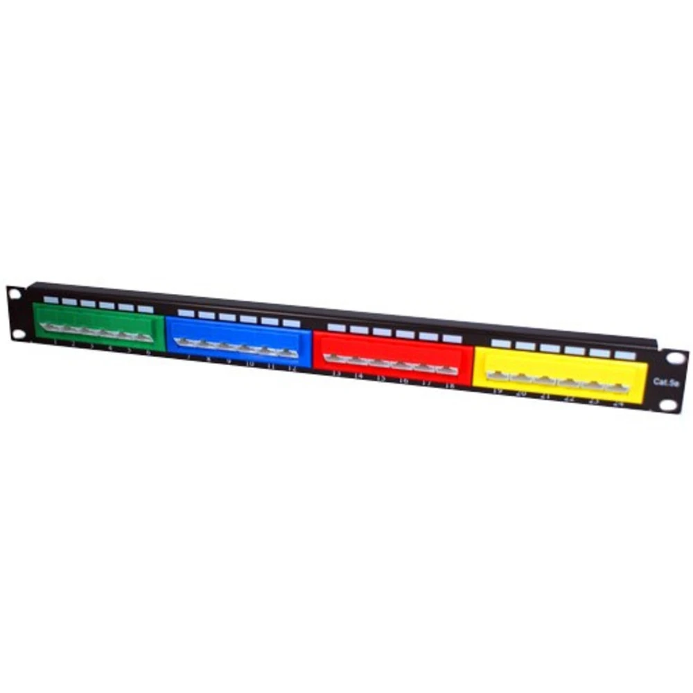 Патч-панель SHIP Патч Панель, P197-24D, 24 порта, 1U, Cat.5е, UTP. 24 порта, UTP, Cat. 5