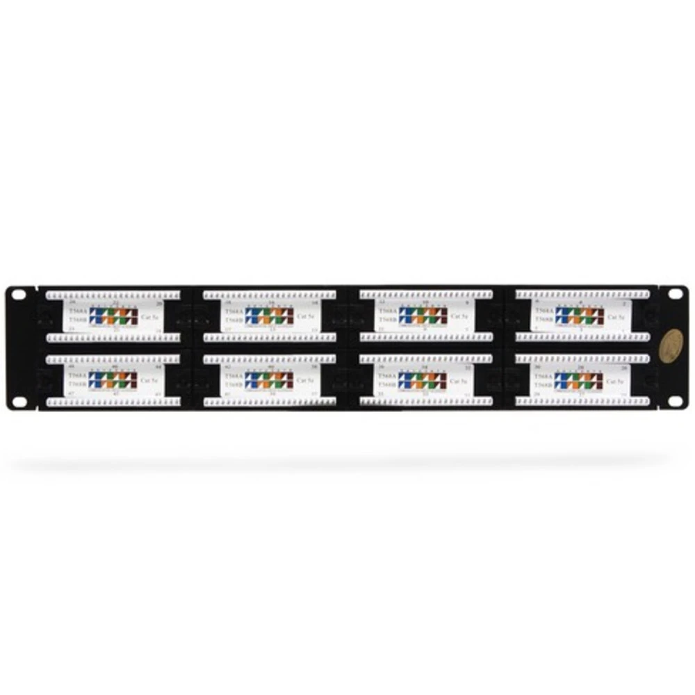 Патч-панель SHIP Патч Панель P197-48, 48 Портов, 2U, Cat.5e, UTP. 48 портов, UTP, Cat. 5