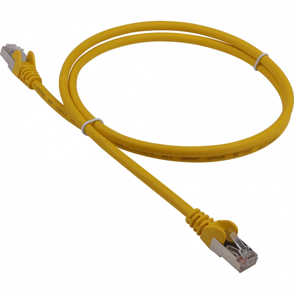 Патч-корд LANMASTER LAN-PC45/S5E-1.5-YL