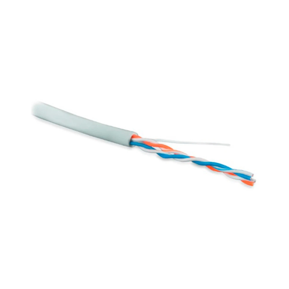 Кабель витая пара Hyperline UUTP2-C5-S24-IN-LSZH-GY-500