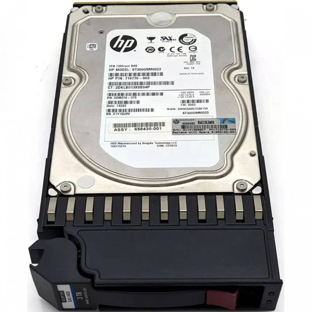 Опция для системы хранения данных СХД HP P2000 3TB 6G SAS 7.2K LFF MDL HDD QK703A Диск для СХД