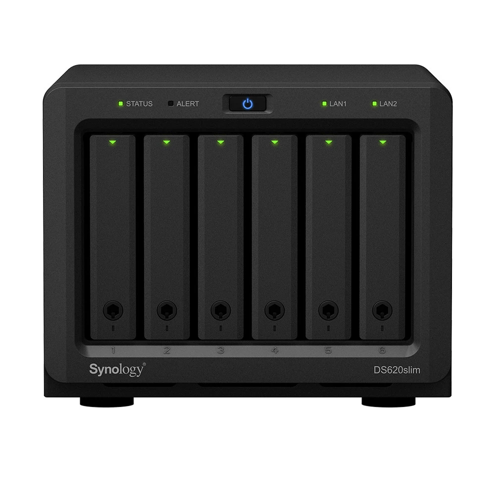 Дисковая системы хранения данных СХД Synology DS620SLIM Tower, Tower