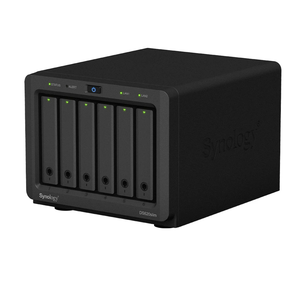 Дисковая системы хранения данных СХД Synology DS620SLIM Tower, Tower