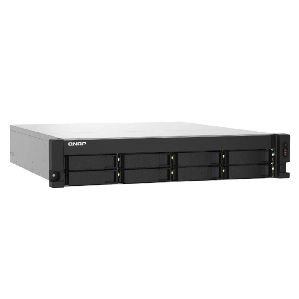 Дисковая системы хранения данных СХД Qnap TS-832PXU-4G Rack, 2U