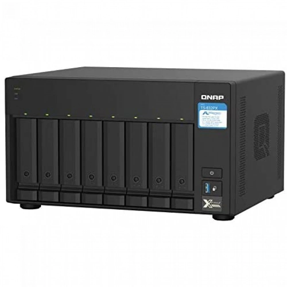 Дисковая системы хранения данных СХД Qnap TS-832PX-4G Tower, Tower