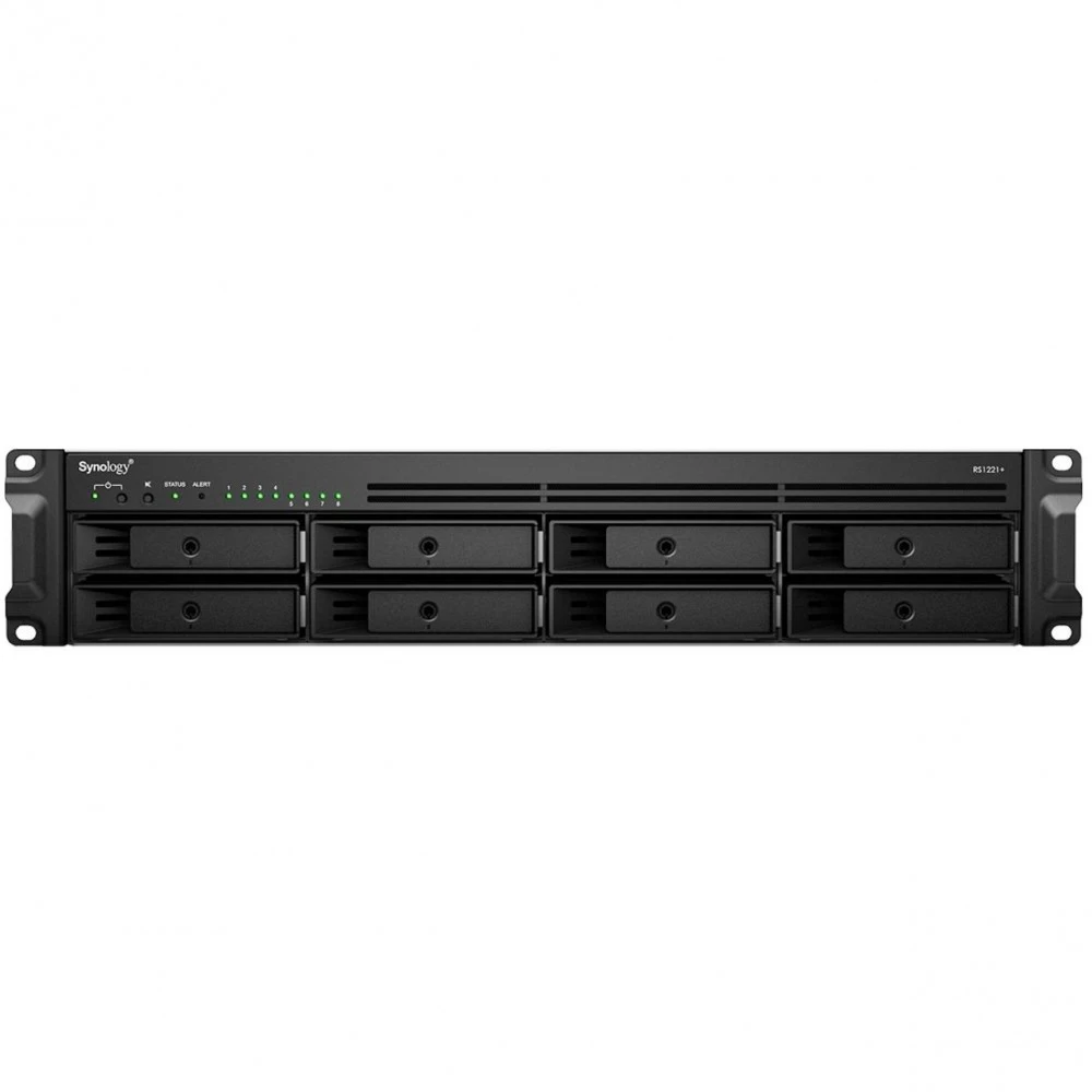 Дисковая системы хранения данных СХД Synology RS1221+ Rack, 2U