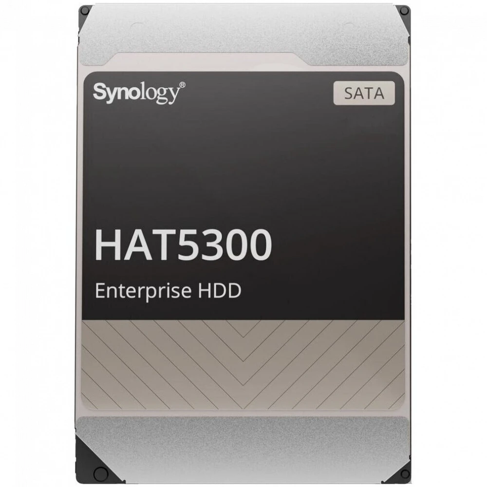 Опция для системы хранения данных СХД Synology Жесткий диск HDD SATA 3,5" 12Tb, 7200 rpm HAT5300-12T Диск для СХД