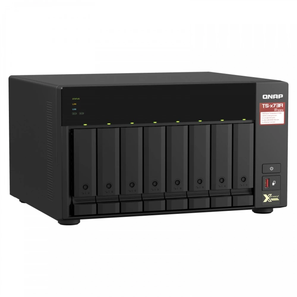 Дисковая системы хранения данных СХД Qnap TS-873A-8G Tower, Tower
