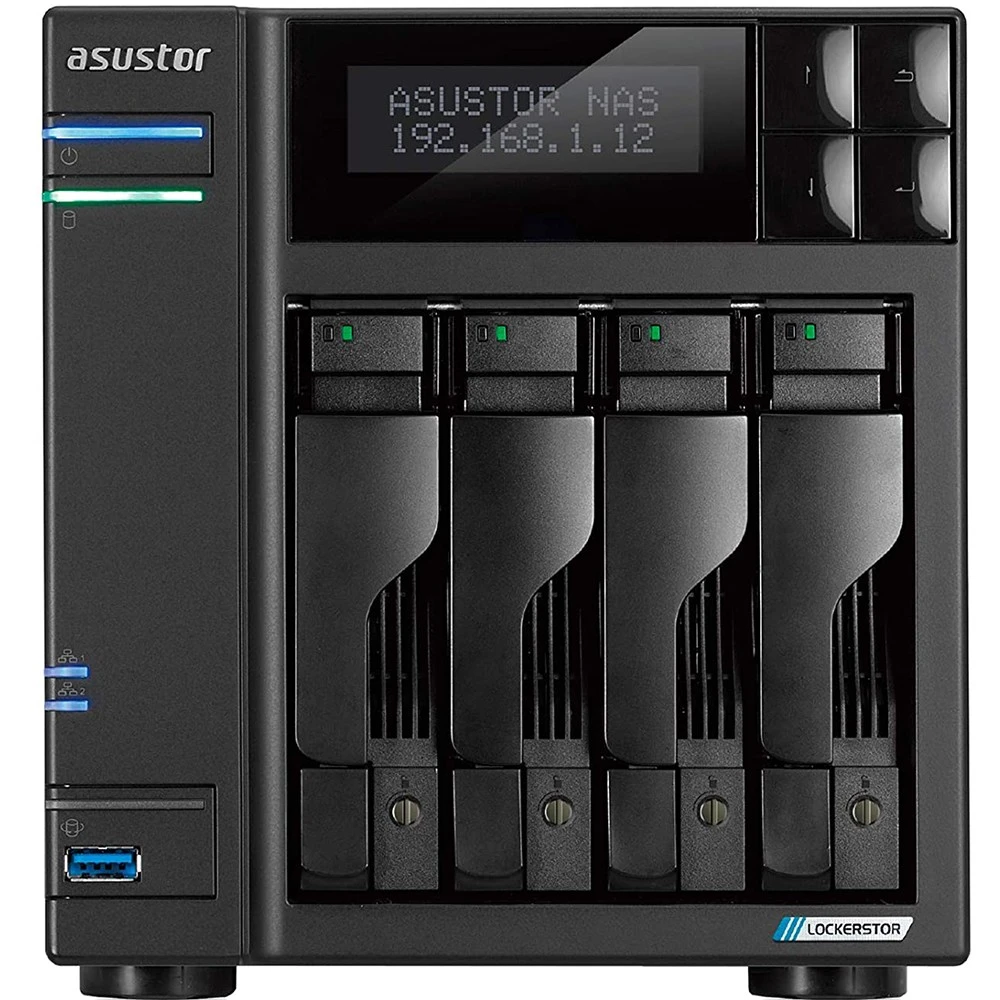 Дисковая системы хранения данных СХД ASUSTOR AS6604T Tower, Tower