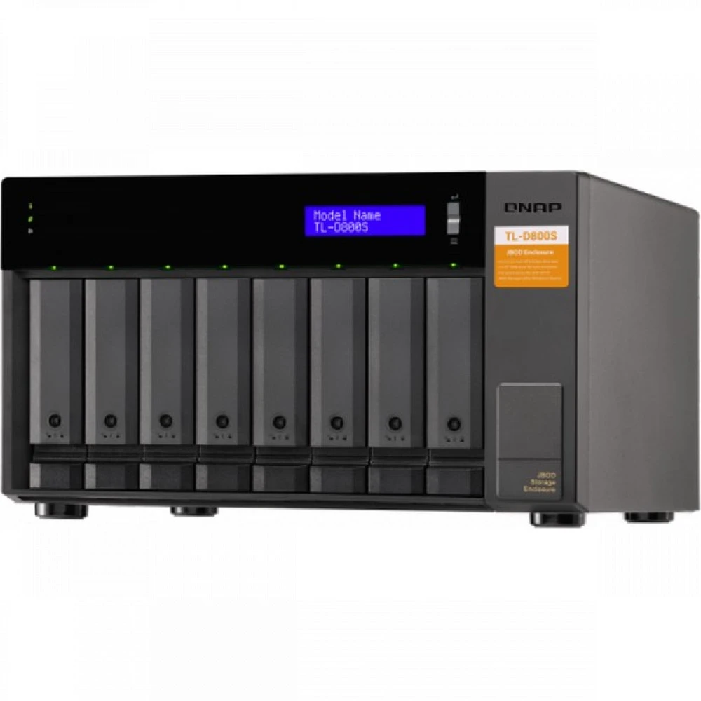 Дисковая полка для системы хранения данных СХД и Серверов Qnap TL-D800S