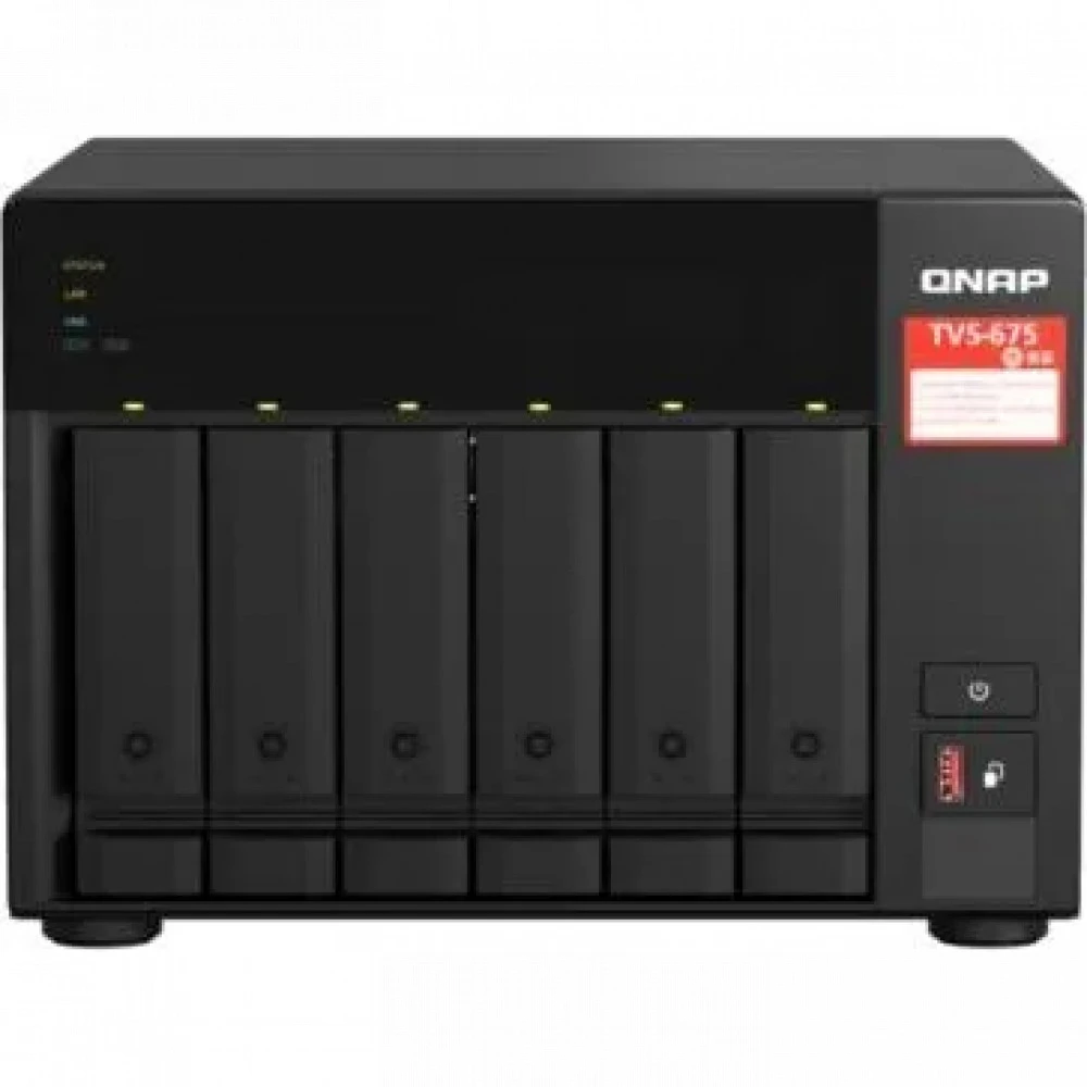 Дисковая системы хранения данных СХД Qnap TVS-675-8G Tower, Tower
