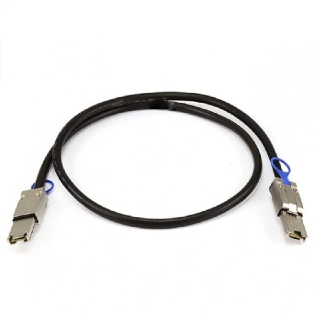 Опция для системы хранения данных СХД Qnap SAS QNAP CAB-SAS10M-8088 Кабель