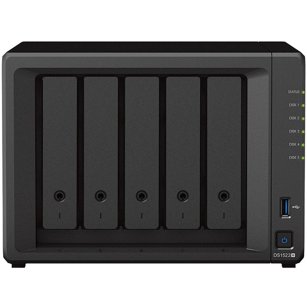 Дисковая системы хранения данных СХД Synology DiskStation DS1522+ Tower, Tower