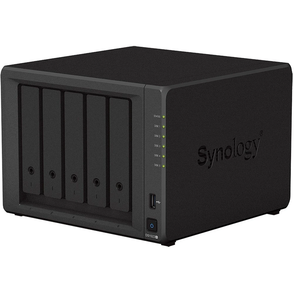 Дисковая системы хранения данных СХД Synology DiskStation DS1522+ Tower, Tower