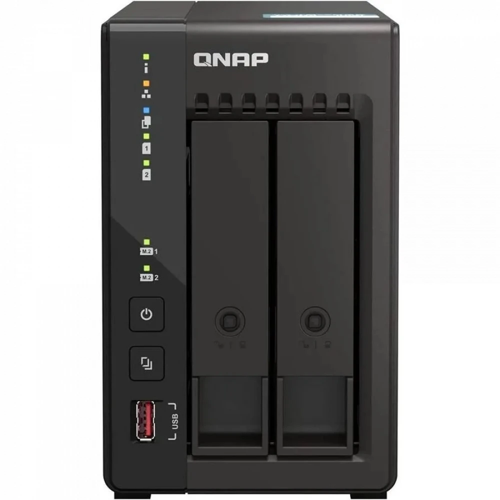 Дисковая системы хранения данных СХД Qnap TS-253E-8G Tower, Tower