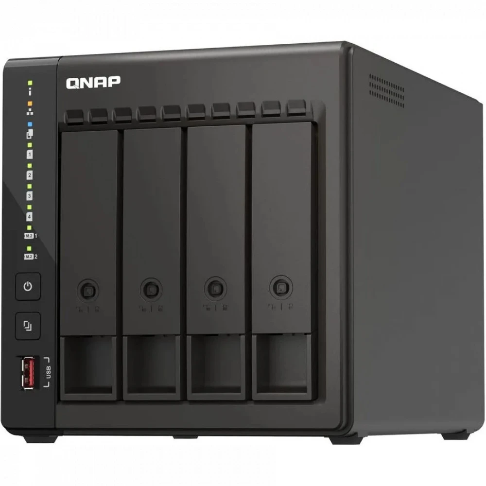 Дисковая системы хранения данных СХД Qnap TS-453E-8G Tower, Tower