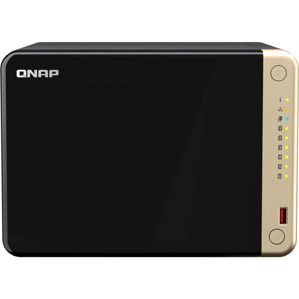 Дисковая системы хранения данных СХД Qnap TS-664-8G Tower, Tower