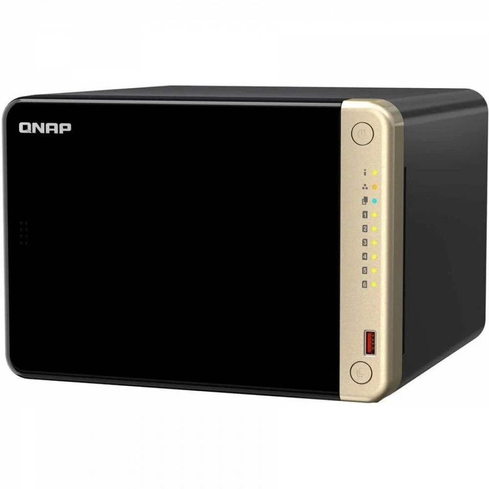 Дисковая системы хранения данных СХД Qnap TS-664-8G Tower, Tower