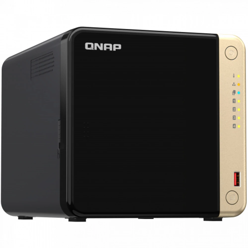 Дисковая системы хранения данных СХД Qnap TS-464 TS-464-8G Tower, Tower