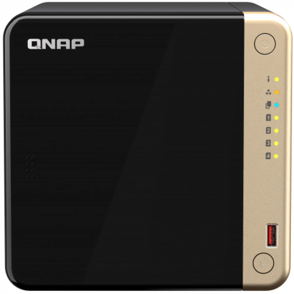Дисковая системы хранения данных СХД Qnap TS-464 TS-464-8G Tower, Tower